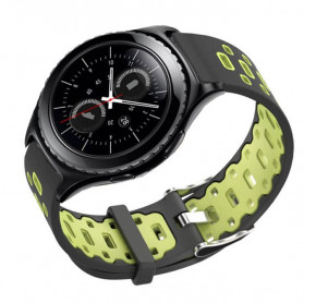   Primo Perfor Classic   Samsung Gear S2 Classic SM-R372 / R735 - Black&;Green 6