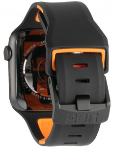  UAG Apple Watch 44/42 Civilian, Black/Orange (19148D114097) 5