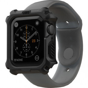  UAG Apple Watch 44 Case, Black/Black (19148G114040) 4