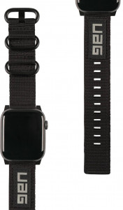  UAG Apple Watch 44/42 Nato Eco, Black (19149C434040)