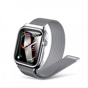  USAMS Loop Strap Magnetic US-ZB068  Apple Watch 38/40mm silver (3582)