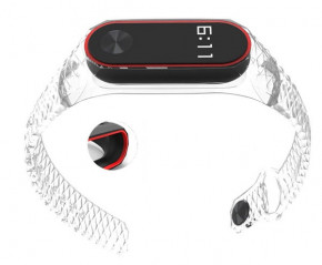    - Xiaomi Mi Band 2 - Edge Clear Red 3