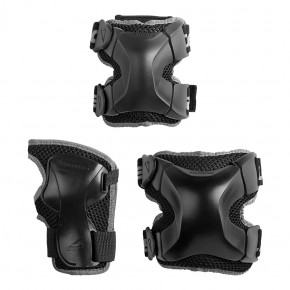   Rollerblade X-GEAR 3 PACK M Black 3