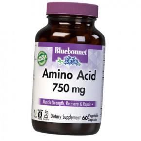   Bluebonnet Nutrition Amino Acid 750 60 (27393008)