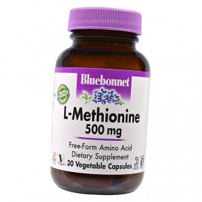  Bluebonnet Nutrition L-Methionine 500 30  (27393005)