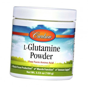  Carlson Labs L-Glutamine Powder 100 (32353002)