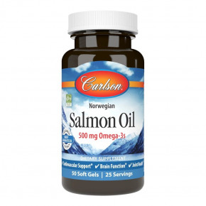   Carlson Labs Salmon Oil 50  