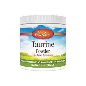  Carlson Labs Taurine Powder 100  