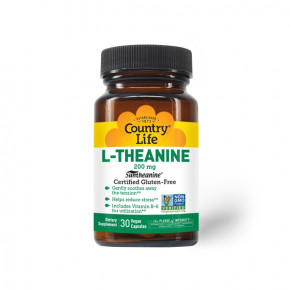  Country Life L-Theanine 200 mg 30  