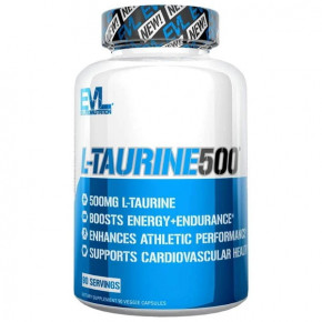  Evlution Nutrition L-Taurine 500 90  