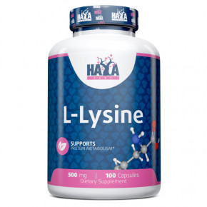  Haya Labs L-Lysine 500 mg 100 