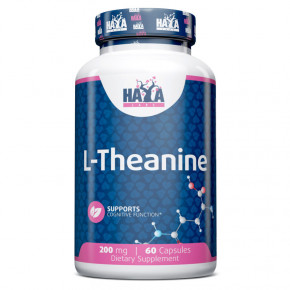  Haya Labs L-Theanine 200 mg 60 