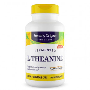  Healthy Origins L-Theanine 100 mg (AlphaWave) 180  