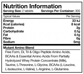  Mutant Amino 300  3