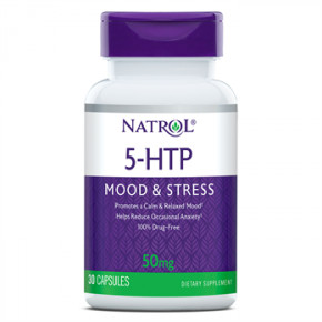  Natrol 5-HTP 50 mg 30 