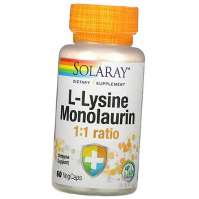  Solaray L-Lysine Monolaurin 60 (27411004)