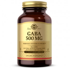  Solgar GABA 500 mg 100  (CN5971)