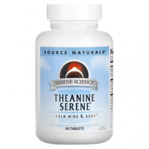  Source Naturals Serene Science Theanine Serene 60 