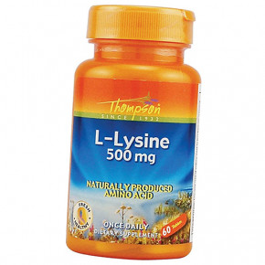  Thompson L-Lysine 500 60 (27412002)