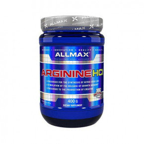  AllMax Nutrition Arginine HCL 400 g unflavored