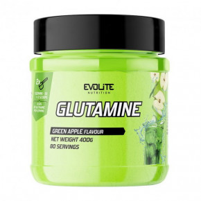  Evolite Nutrition Glutamine 400 g green apple