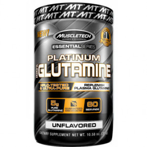  Muscle Tech Platinum 100 Glutamine 302 