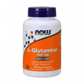  NOW L-Glutamine 500 mg 120 caps