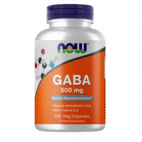  Now Foods GABA 500 mg 200  (CN4375)