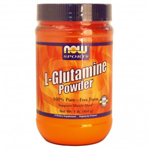  NOW L-Glutamine Powder 454 g