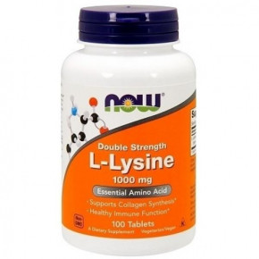  Now Foods L-Lysine 100  (100-46-8563219-20)