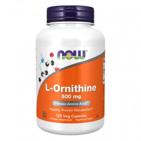  Now Foods L-Ornithine 500 mg 120  