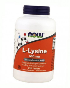  Now Foods Lysine 500 250  (27128013)