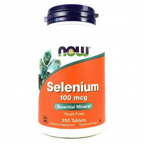  Now Foods Selenium 100mcg 250  (100-42-5774323-20)