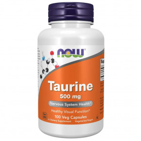  Now Foods Taurine 500 mg 100  