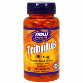   Now Foods Tribulus 500mg 100 Caps (100-84-6441624-20)