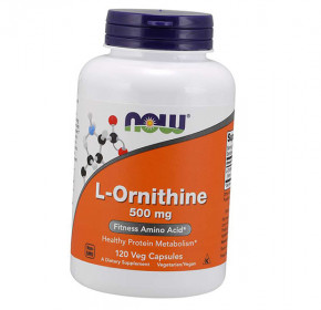  Now Foods L-Ornithine 120 (27128042)