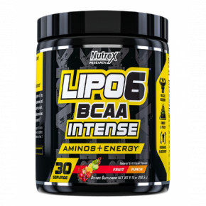  Nutrex Lipo-6 BCAA Intense - 30srv Watermelon