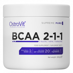  OstroVit BCAA 2-1-1 - 200g Pure 100-18-7876714-20