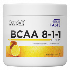  OstroVit BCAA 8-1-1 - 200g Lemon 100-76-0272397-20