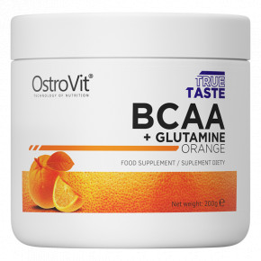  OstroVit BCAA Glutamine - 200g Orange 100-79-1195912-20