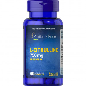  Puritan's Pride L-Citrulline 750 mg 60  