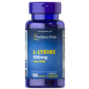  Puritan's Pride L-Lysine 500 mg 100  