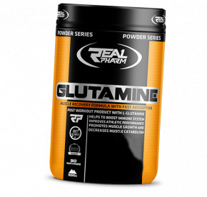  Real Pharm Glutamine powder 500 - (32055001)