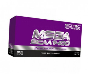  Scitec Nutrition Mega BCAA 1400 120 