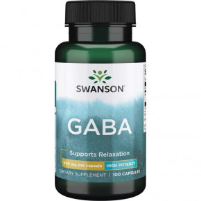  Swanson GABA 250 mg 60  