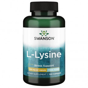  Swanson L-Lysine 500 mg 100  