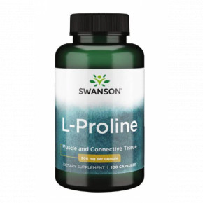  Swanson L-Proline 500 mg 100  3