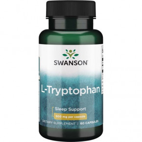  Swanson L-Tryptophan 500 mg 60 