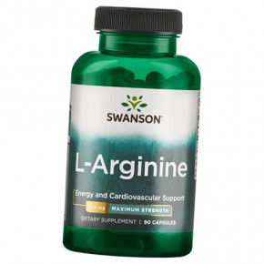  Swanson L-Arginine 850 90 (27280006)