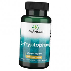  Swanson L-Tryptophan 500 60 (27280005)